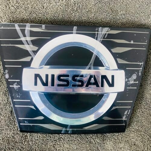 OEM 62890-6FL0A Front Grille Emblem with Radar Compatibility for 2017–2020 Nissan Rogue Luxury Models